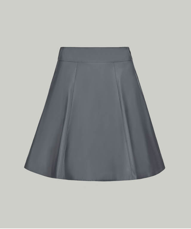 Anell Golf Slim Fit Full Skirt - Matte Blue