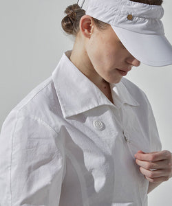 Anell Golf Wind Lining Top - Ivory