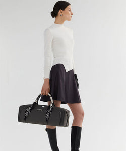 Anell Golf Slim Fit Full Skirt - Charcoal