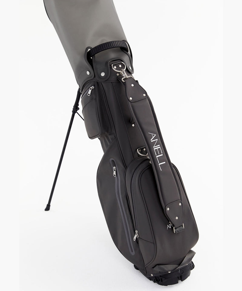 Anell Golf Wearing Lightweight Caddy Bag - Matte Charcoal