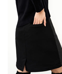 Anell Golf Warming Duck Down Skirt - Black