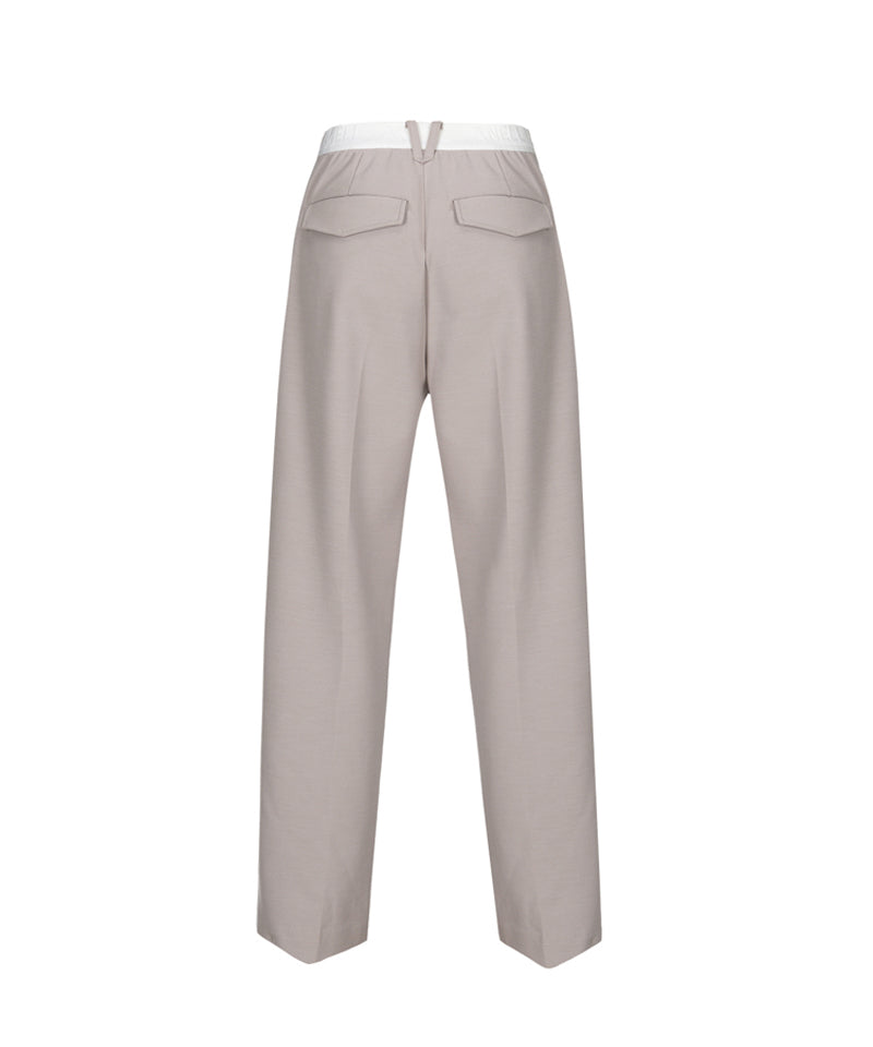 Anell Golf Joggerway Wide Pants - Beige